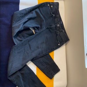 Fidelity size 26 black jeans